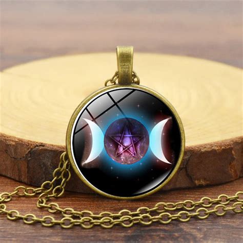 Celestial symbol amulet necklace